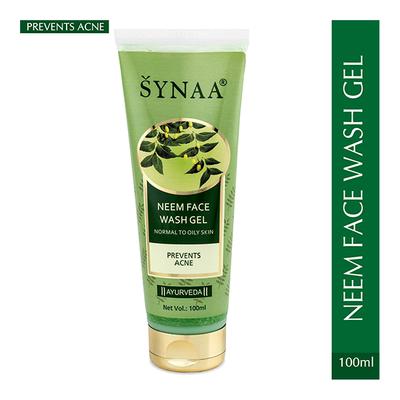 Synaa Face Wash Gel - Neem 100 ml - Face Wash & Cleansers