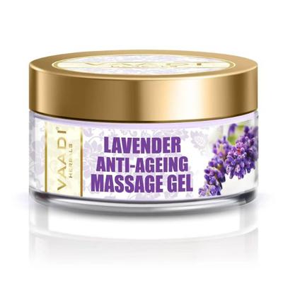 Vaadi Herbals Anti-Ageing Massage Gel - Lavender 50 gm - Massage Oils