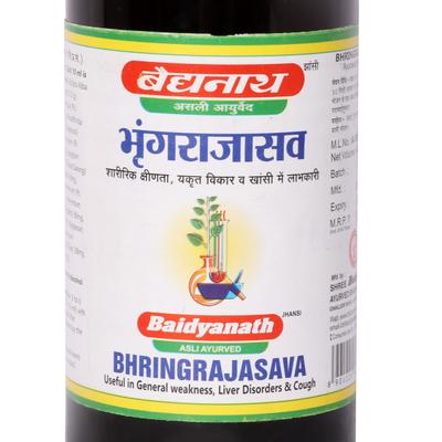 Baidyanath Bhringrajasava Liquid 450 ml - Speciality Medicines