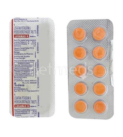 Losamax H Tablet 10'S - Hypertension-Ana