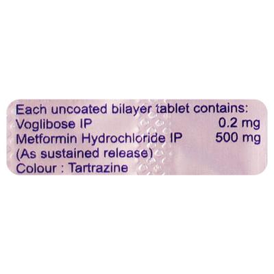 VOLIBOSE M 0.2mg Tablet 10's - Diabetes-Ant