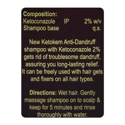 Ketokem Shampoo 50ml - Fungal Infections-Taa