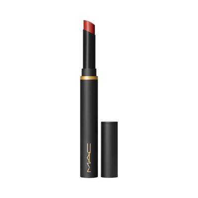 M.A.C Powder Kiss Velvet Blur Slim Stick-Devoted To Chili 2 gm - Lipsticks