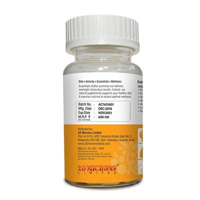 20 Microns Herbal Curcuma Extract Capsule 30's - Pure Herbs