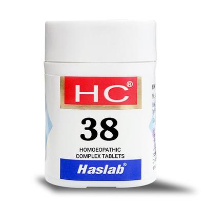 Haslab HC 38 (Homeopathic Complex) Tablet 20 gm - Homeopathic Complex Tablet