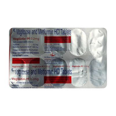 VOGLISTIN M 0.2 Tablet 10's - Diabetes-Ant