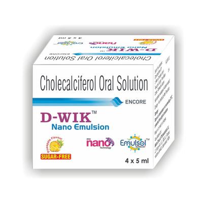 D WIK SUGAR FREE PINEAPPLE FLAVOUR NANO Emulsion 5ml - Supplements-Vam