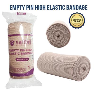 Safent Empty Pin High Elastic Bandage (15 cm X 4.5 m) - Bandages