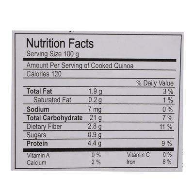 Nutriwish White Quinoa Seeds 500 gm - Nutritional Bars