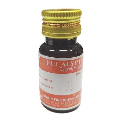 Ashwin Eucalyptus Oil 20 ml - Essential Oils