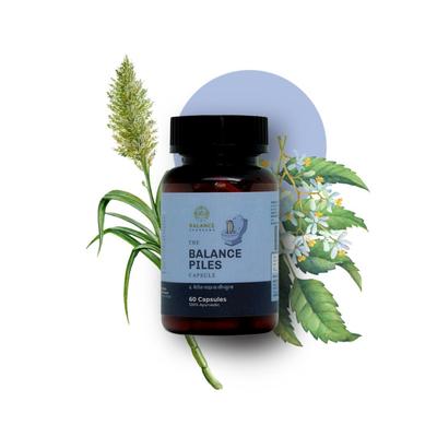 Balance Ayurveda The Balance Piles Capsules 60's - Speciality Medicines