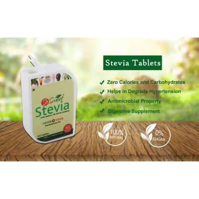 So Sweet 100% Natural 0% Calories Sweetener Stevia Tablets 200's - Sugar Substitutes (Fitness)