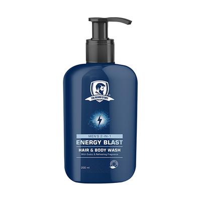 The Beard Story Men's 2-in-1 Hair & Body Wash - Energy Blast 200 ml - Shower Gels & Body Wash
