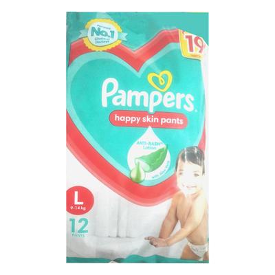 Pampers Happy Skin Diaper Pants 12 pants