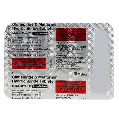 MYGAIN PRO 2 Tablet 10's - Diabetes-Ant