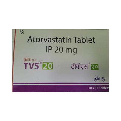 TVS 20 Tablet 15's - High Cholesterol-Dys