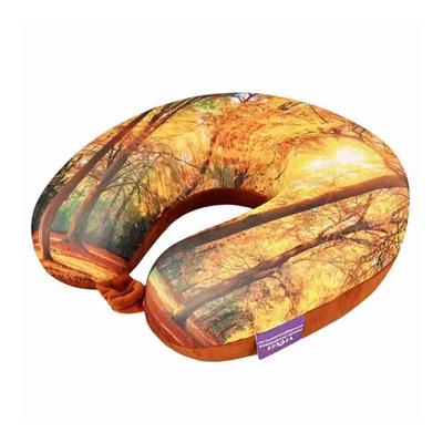 VIAGGI Memory Foam Neck Pillow - Yellow Forest - Others Ortho Supports