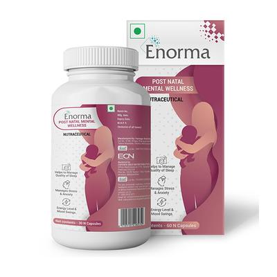 Enorma Post Natal Mental Wellness Capsule 30's - Mental Health