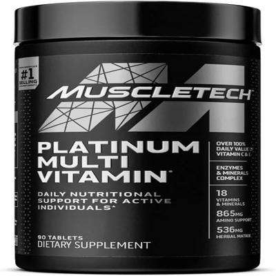 MuscleTech Platinium Multi Vitamin Tablet 90's - Multi-Vitamins