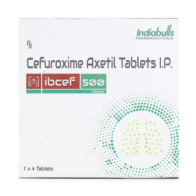 IBCEF 500mg Tablet 4's - Bacterial Infections-Cep