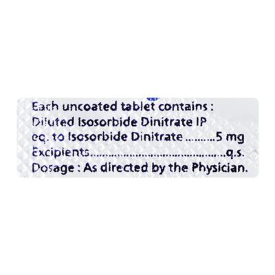 MONOTAG 5mg Tablet 10's - Angina