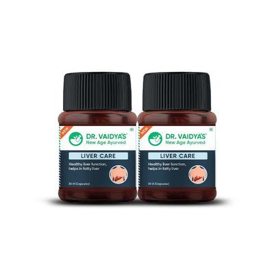 Dr. Vaidya's Liver Care Capsule (Pack of 2 x 30's) - Speciality Medicines