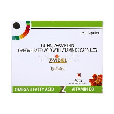 Z Vidol Capsule 10'S - Supplements-Sup