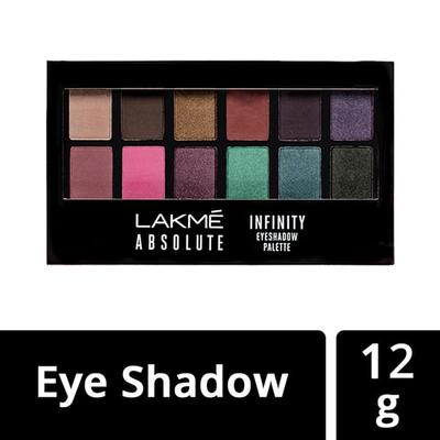 Lakme Absolute Infinity Eye Shadow Palette Midnight Magic 12 Gm - Night Cream