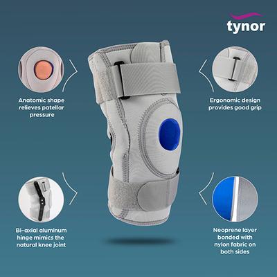 TYNOR KNEE SUPPORT HINGED (NEOPRENE) (M) (J 01) - Knee/Leg Supports