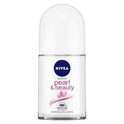 Nivea Roll-On Deodorant Buy 2 Get 1 Free Combo Pack - Whitening Smooth Skin + Pearl Beauty + Protect & Care (Pack of 3 x 25 ml) - Deodorants/Roll-Ons