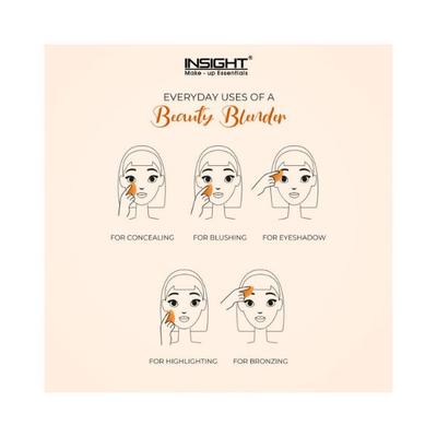 Insight Cosmetics Beauty Blender Sponge Applicator - Orange 1's - Sponges & Applicators