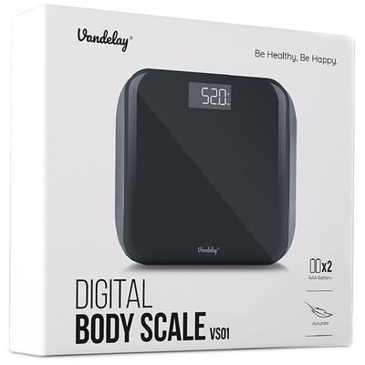 Vandelay Digital Weighing Scale - Black - Weighing Scale