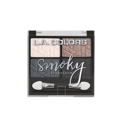 L.A. Colors 4 Color Eyeshadow Palette - Heat It Up ( Smokey ) 4.8 gm - Face Palettes