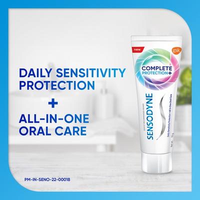 Sensodyne New Complete Protection+ Toothpaste - Pack of 2 x 70 gm - Toothpaste
