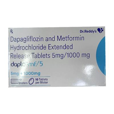 DAPLO MF 5 Tablet 10's - Diabetes-Ant