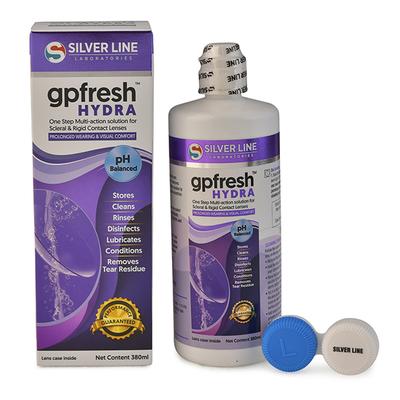 Silver Line gpFresh Hydra pH Balanced Contact Lens Solution 380 ml - Lens Solution