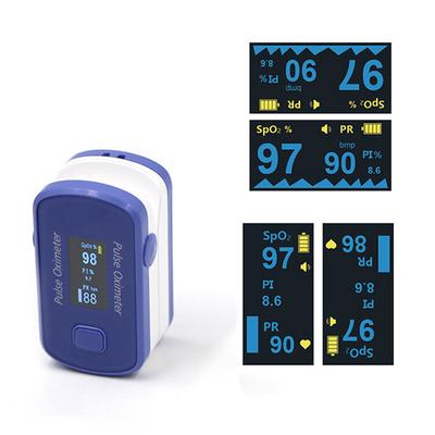 Oxygize Finger Tip Pulse Oximeter Blue 1's - Health Monitors And Equipment