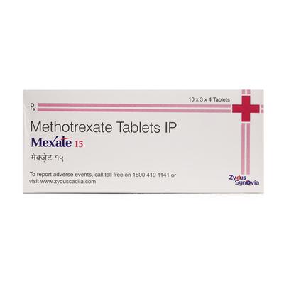 Mexate 15mg Tablet 4'S - Cancer Oncology-Cyt