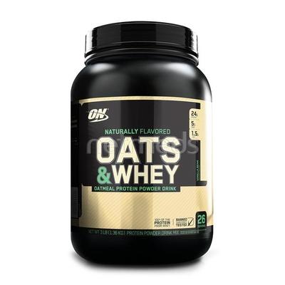 Optimum Nutrition (On) 100% Natural Oats & Whey Vanilla Bean 3Lb - Whey Proteins