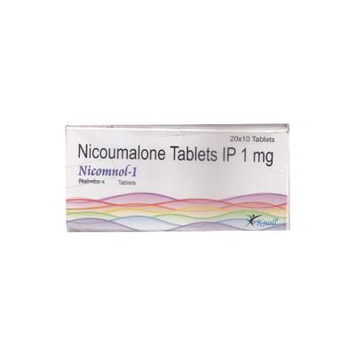 NICOMNOL 1 Tablet 10's - Blood Clot-Ant