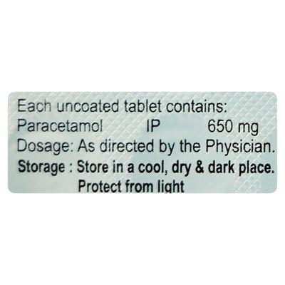 ORSIMOL 650mg Tablet 15's - Fever-Ana