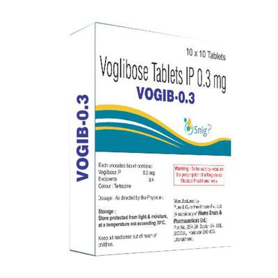 VOGIB 0.3mg Tablet 10's - Diabetes-Ant