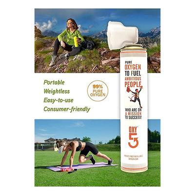Oxy5 Refillable Portable Oxygen Can 6 Litre - Oxygen Cylinder