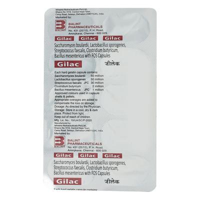 Gilac Capsule 10's - Diarrhoea-Ant