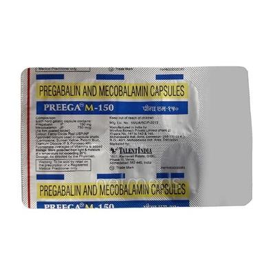 Preega M 150/750mcg Capsule 10'S - Neuropathic Pain-Dru