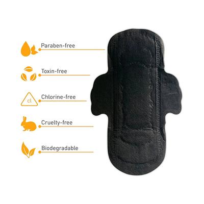 Sirona Ultra-thin & Natural Black Sanitary Pad (Small) 10's - Sanitary Napkins