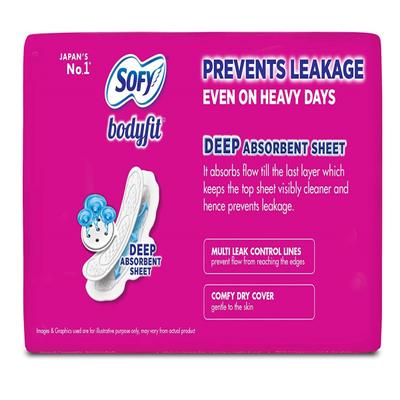 Sofy Bodyfit Sanitary Pads 18's - Sanitary Napkins
