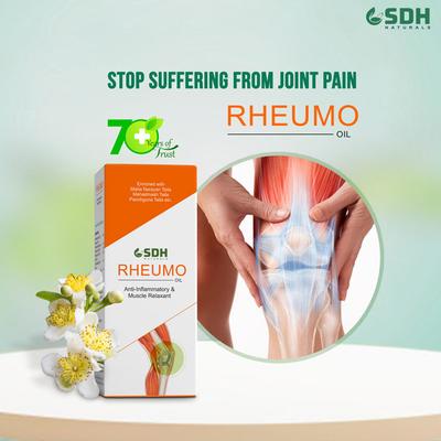 Shree Dhanwantri Herbals Rheumo Oil 120 ml - Speciality Medicines