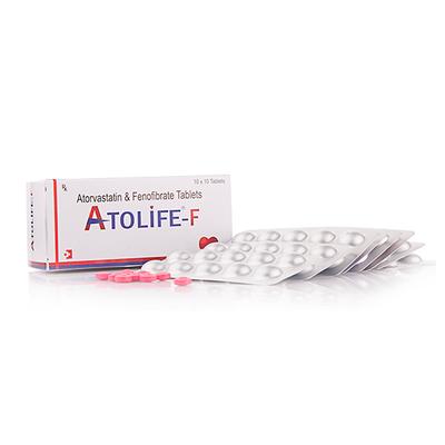 ATOLIFE F Tablet 10's - High Cholesterol-Dys