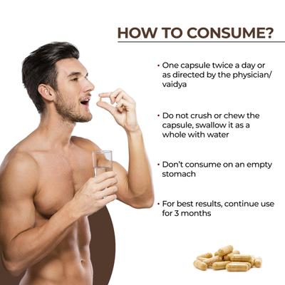 Herbal Max Testo Booster Capsule 60's - Sexual Care